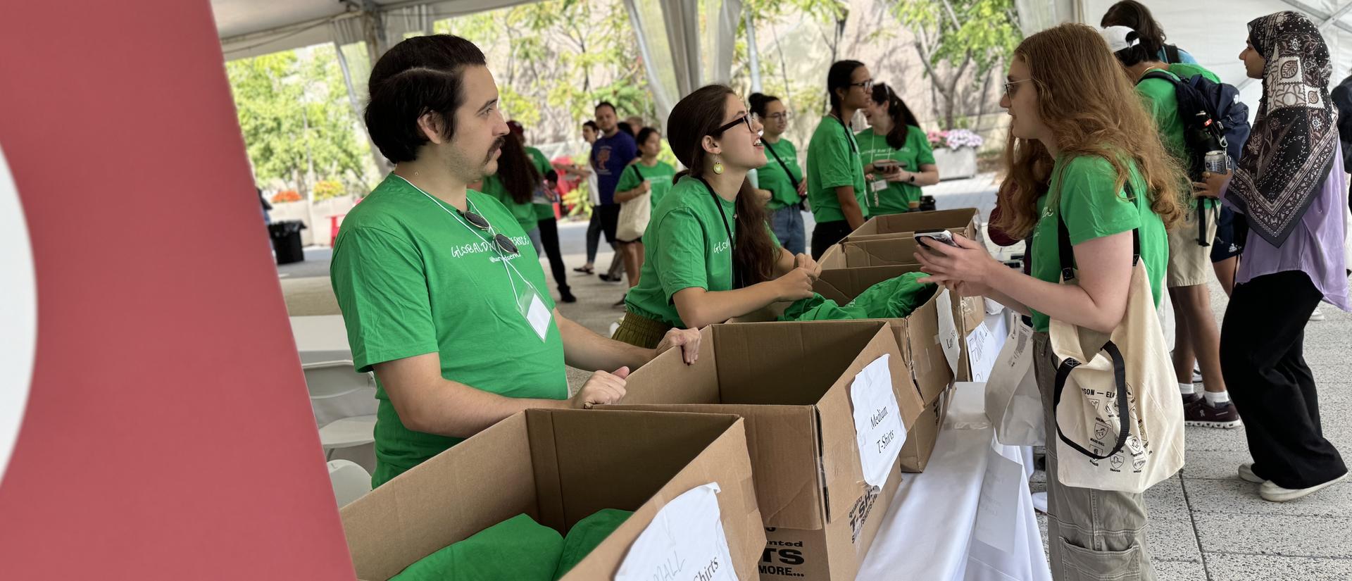 Students at Harvard's Day of Service